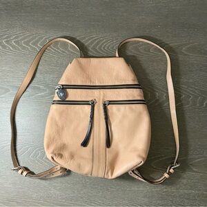 OrYANY Chloe Fashion Backpack - Almond/Cream color